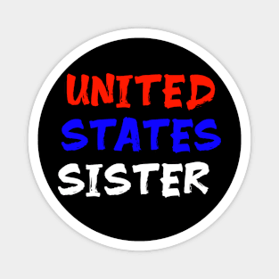 United States Sister usa us sister Magnet